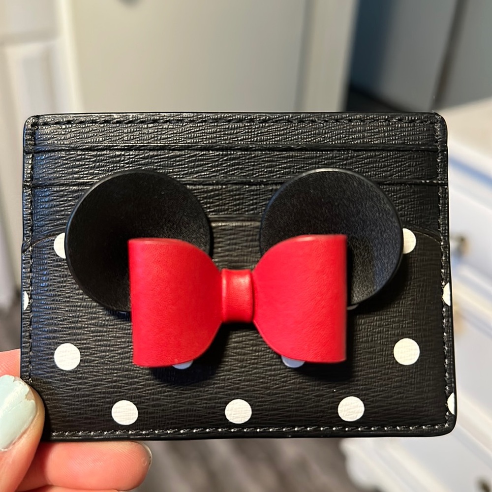 Kate spade Minnie Mouse card holder